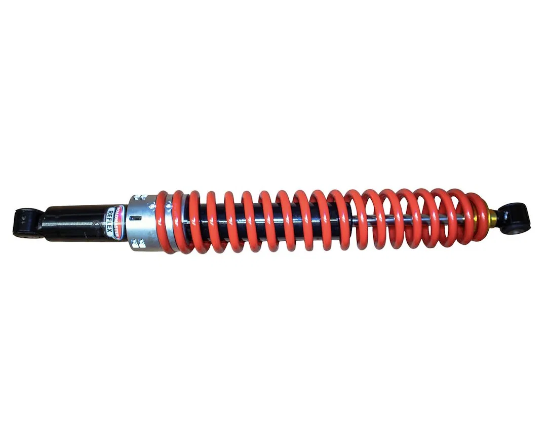 RSSA – ROADMASTER Steering Stabilizer, For Class A Motorhome Single With Tempered Steel Spring And Valved Steering Da...